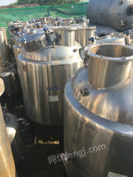 市场库存10立方到50立方型号不锈钢浓缩配料罐 生物质发酵罐 蒸馏罐