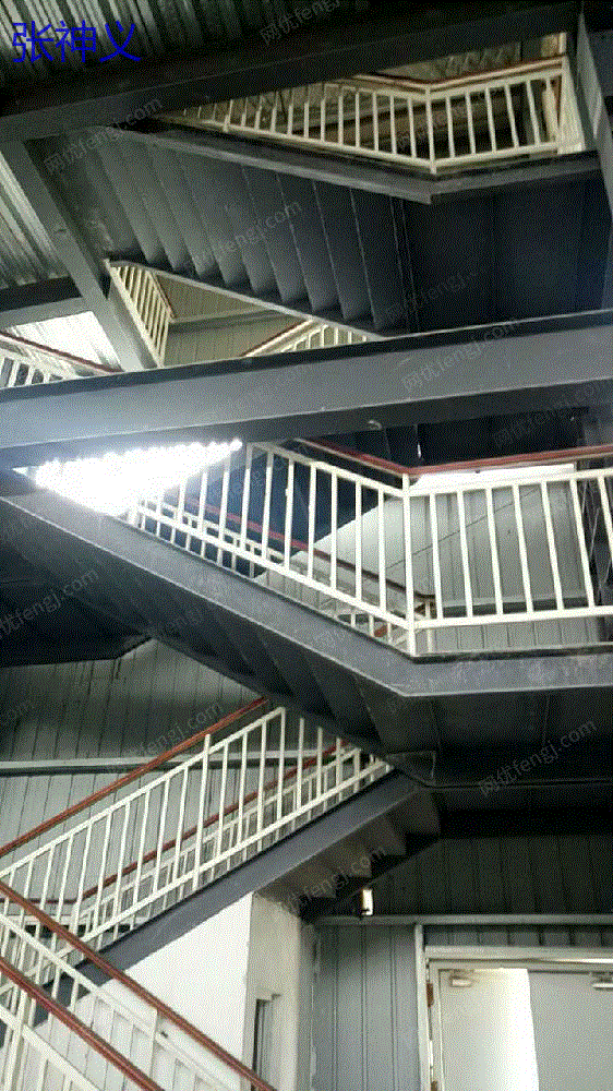 江苏二手钢结构出售54x20米宽x12米高双层