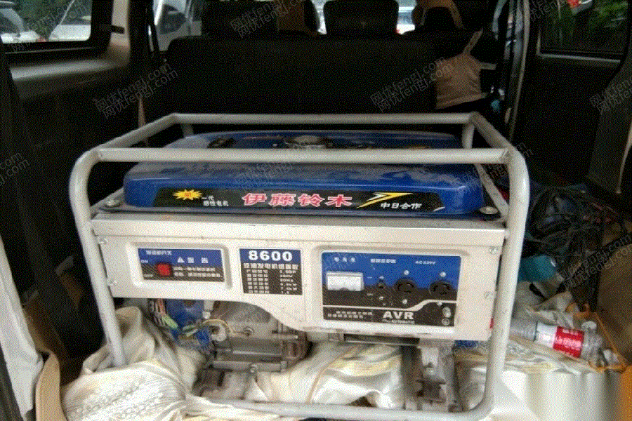 二手汽油发电机组转让