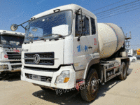 供应100台新款国四排放大12方东风大力神搅拌罐车 14年11月 手续齐全