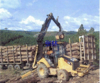 现货库存抓木机美国产CAT416E抓管机，抓石机