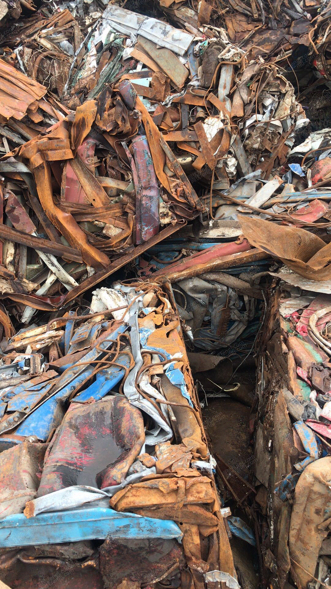 供应1000吨长期供应废钢块 河南漯河打包块,压块