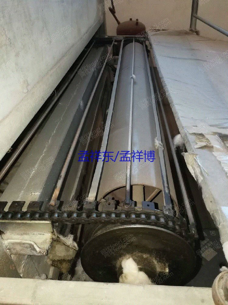 出售八圆网烘干机、旋转筒纱脱水机、散毛染色机、毛纺设备 二手毛纺纱设备转让