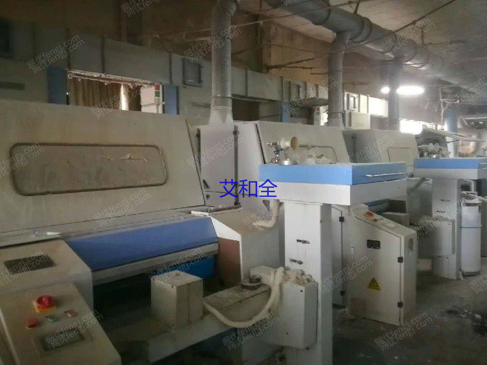 二手棉麻纺纱设备转让