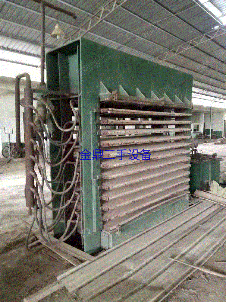 出售福建产3*6尺12层热压机 二手木工压机转让