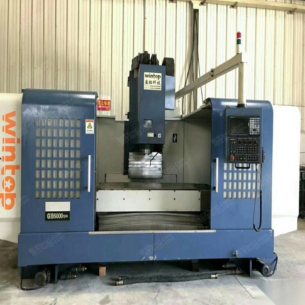 转让台一1600数控铣三菱m70系统三轴硬轨