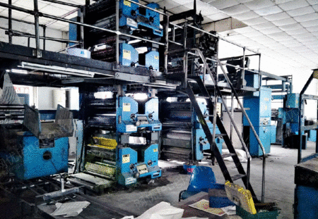 河北石家庄出售北人4787书刊轮转印刷机一台