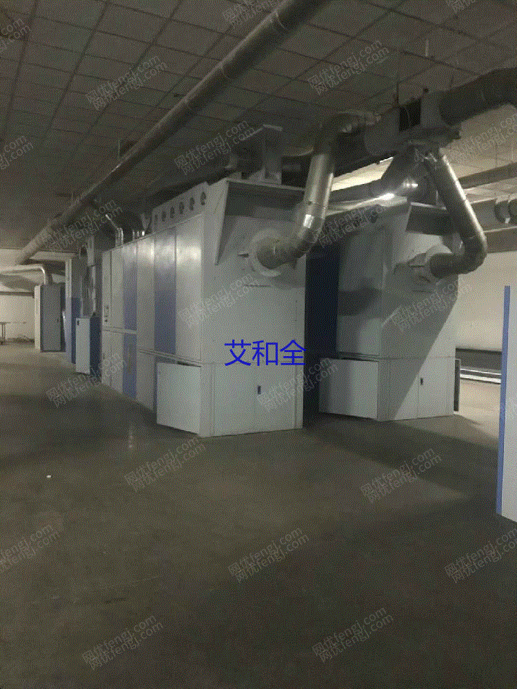 出售:青纺机一机两线203C清梳联两套(009往复式抓棉一台、125重物分离器一 二手棉麻纺纱设备价格
