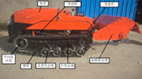 新疆巴音郭楞蒙古自治州出售1台浩鸿系列遥 控履带自走式旋耕机联合整地机 