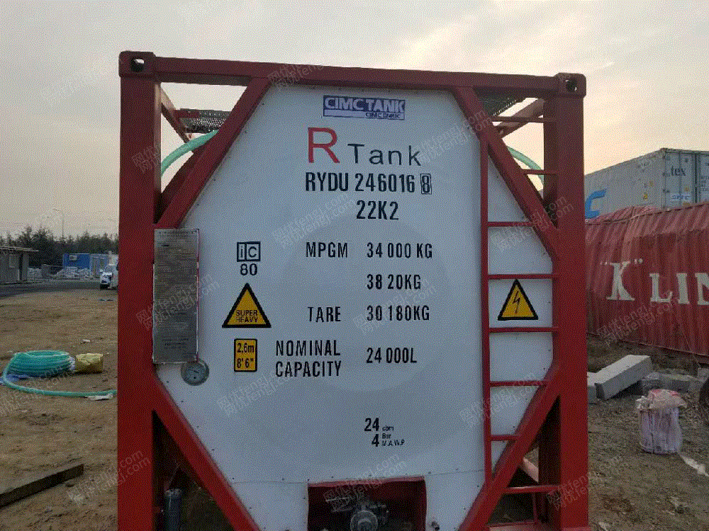 二手储罐 罐式集装箱转让 上海鼎麒罐箱 二手储罐出售
