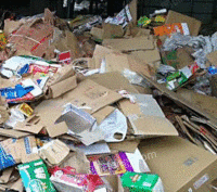 连波废品收购站长期供应废纸箱统货30吨/月