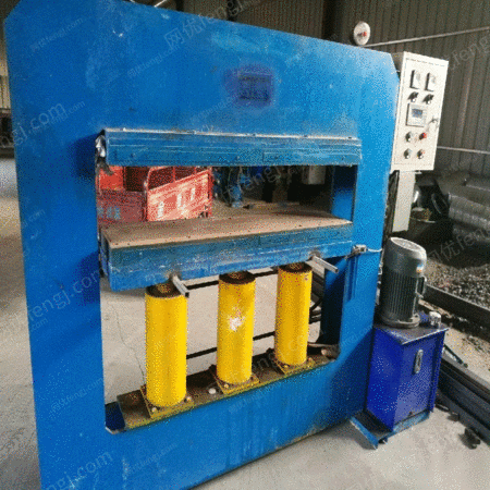 转卖二手框架式150吨平板硫化机 10500元