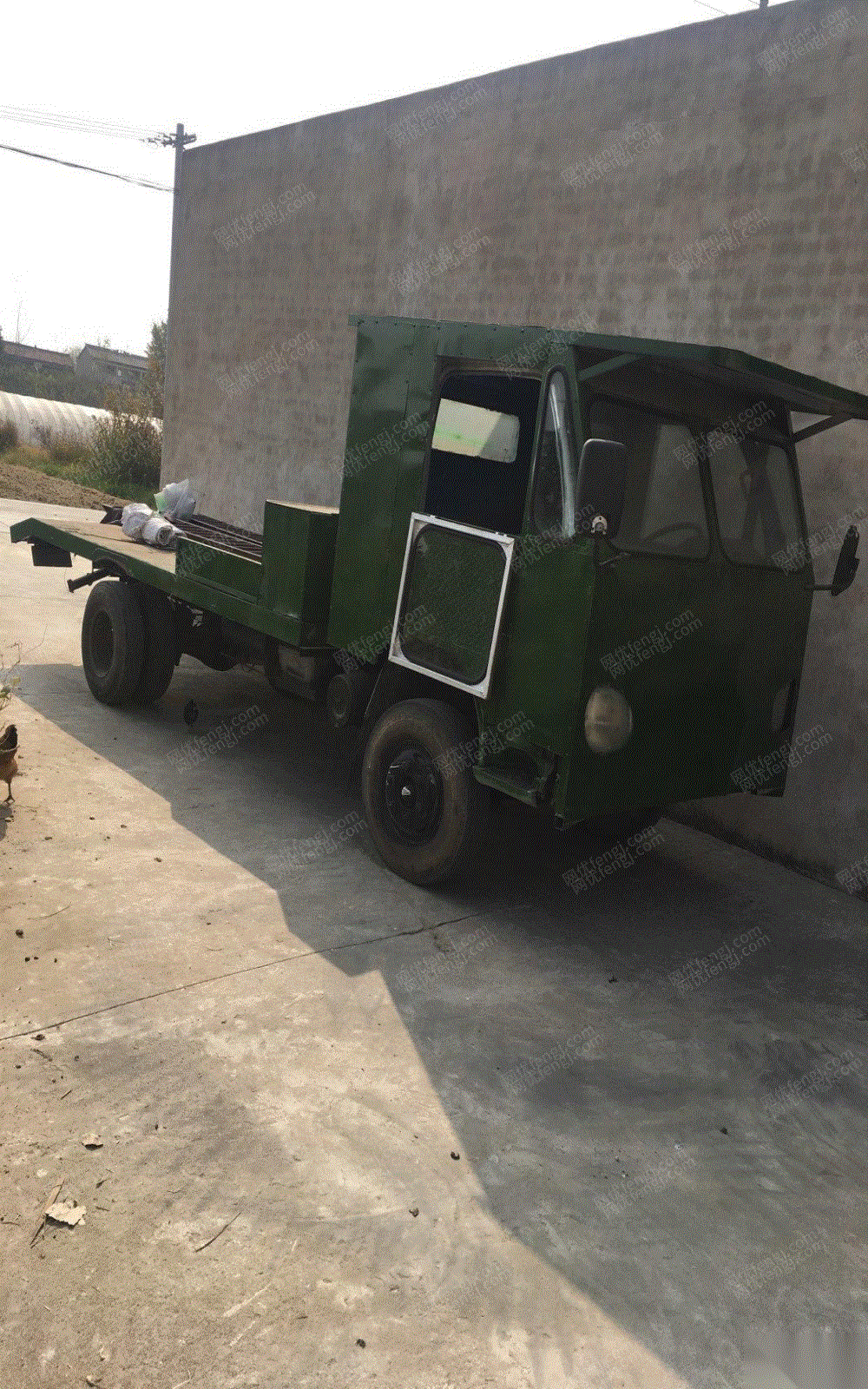 江苏淮安由于不需要了出售一辆外观全新收割机拖车 9900元