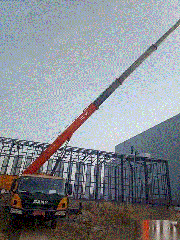 河北保定转让13年三一250h5节壁推杆作吊车