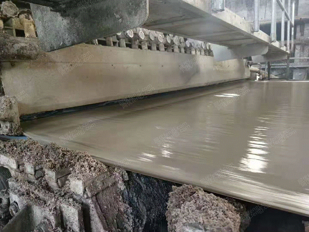 出售4400型/350米车速,三十缸长网多缸纸机一套出售 长网造纸机出售