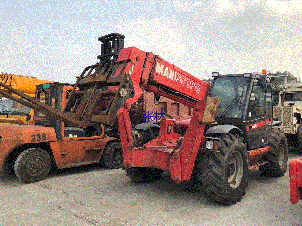 出售二手13米伸缩臂叉装车