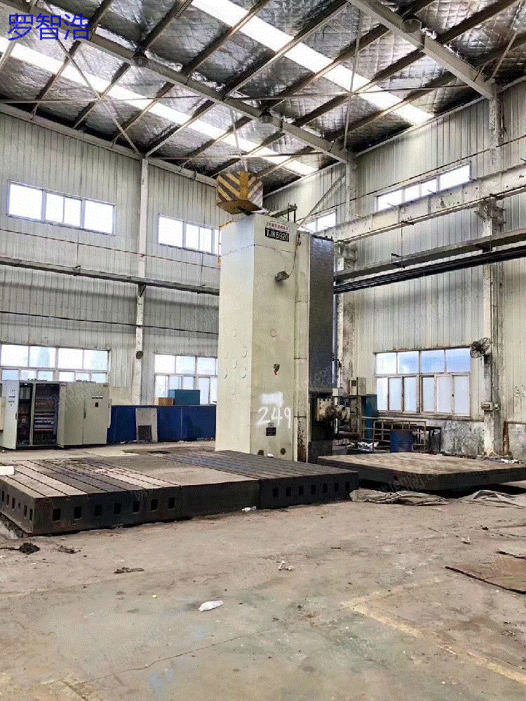 二手数控落地铣镗床出售昆机6920410回台33西班牙法格系统在位