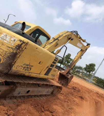 转让个人一手纯进口小松120-6eo挖掘机手续齐全 16万元