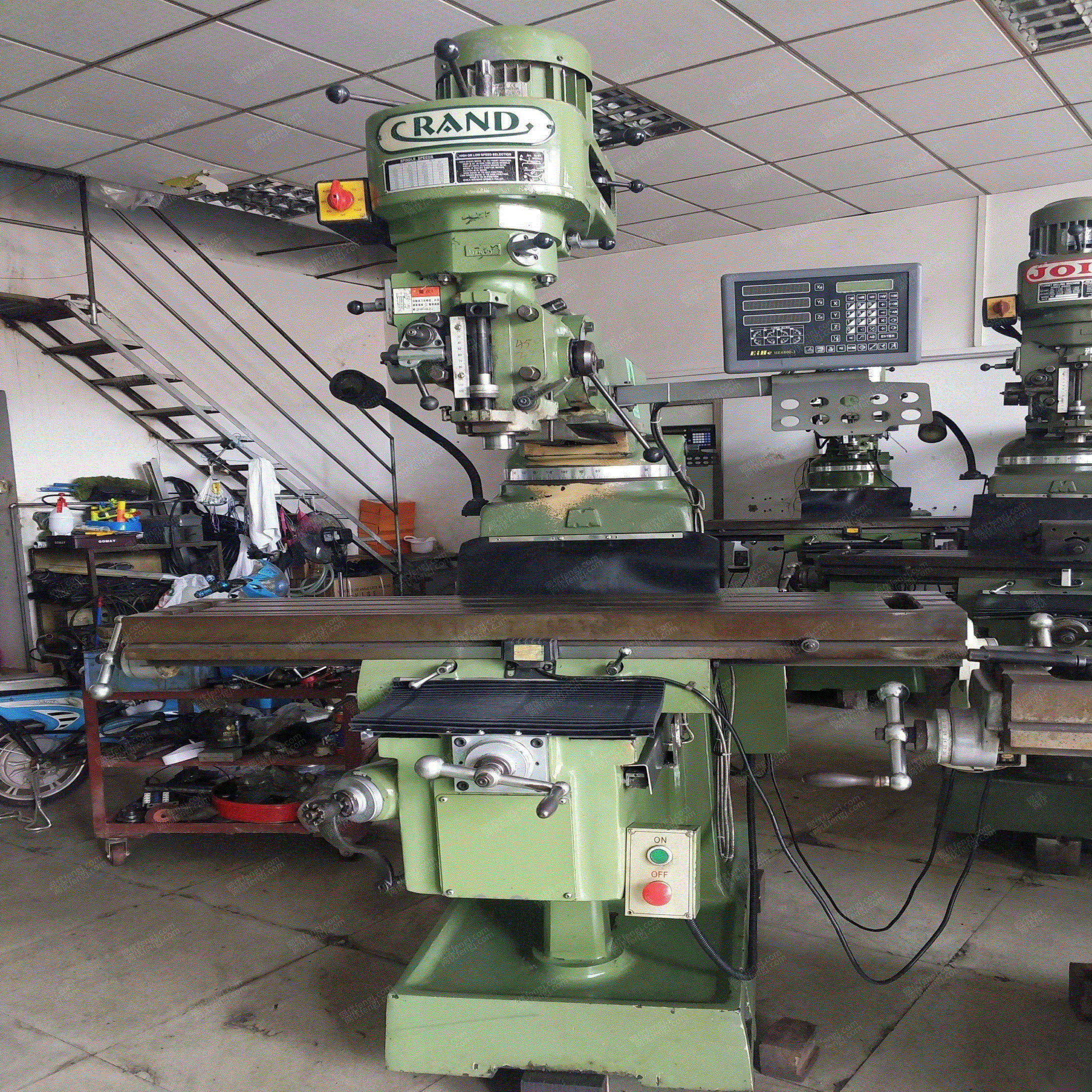 原装九成新炮塔铣床手摇锣床现货出售