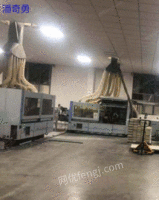 二手豪迈双端地板高速开槽线