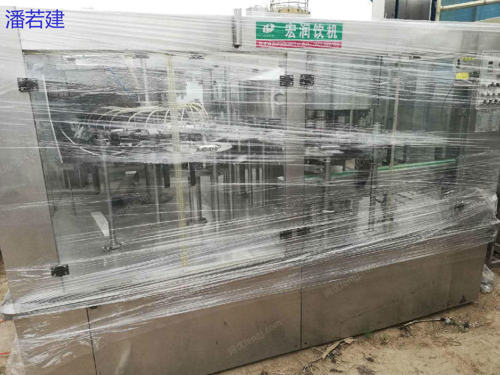出售多台二手饮料生产设备灌装机、洗瓶机等 二手饮料生产设备转让