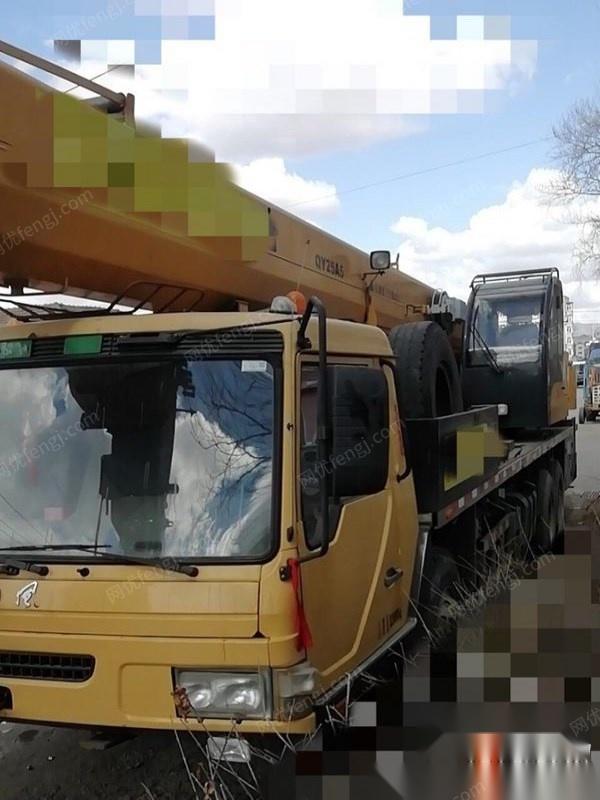 吉林长春转让10年10月柳工25吨五节臂