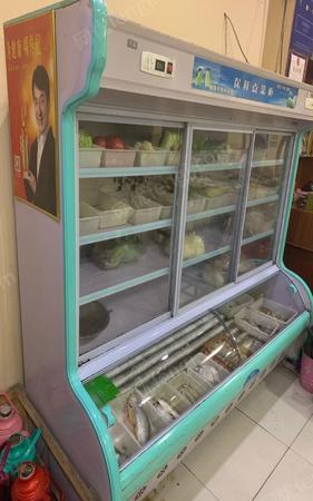 山东泰安嘉雪商用冷柜,保鲜点菜柜出售,饭店使用,成色很好