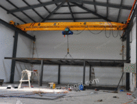 山东泰安出售4台5吨跨度14米15米16米航吊 单梁行车天吊