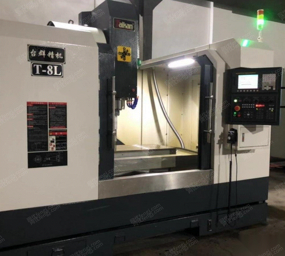 广东东莞出售台群850两线一硬电脑锣加工中心
