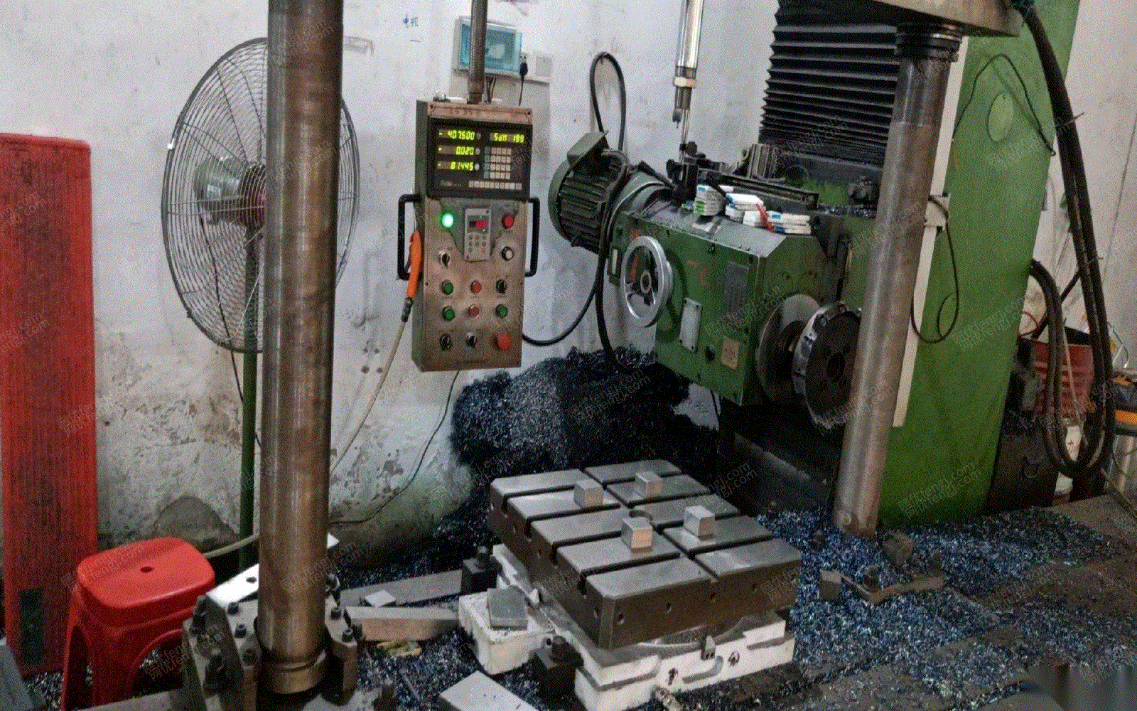 广东佛山明晖1680精铣机 安装少用,一直只用来模胚精铣, 出售