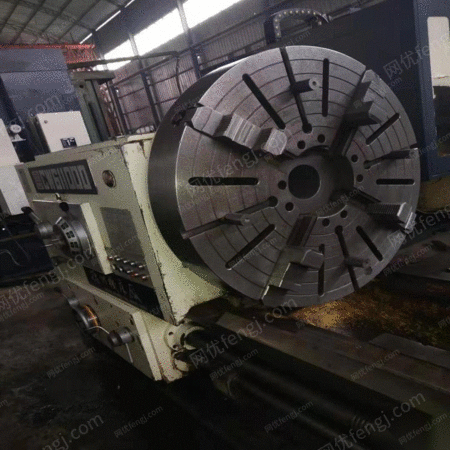 河南郑州低价转让八成新卧式车床cw61100d/5米