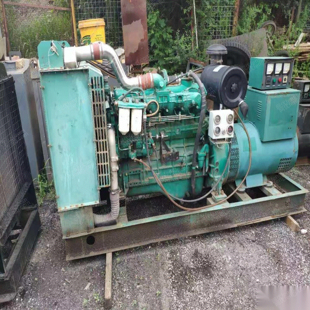 内蒙古通辽二手发电机低价转让，50kw-1000kw，功率齐全，发电良好