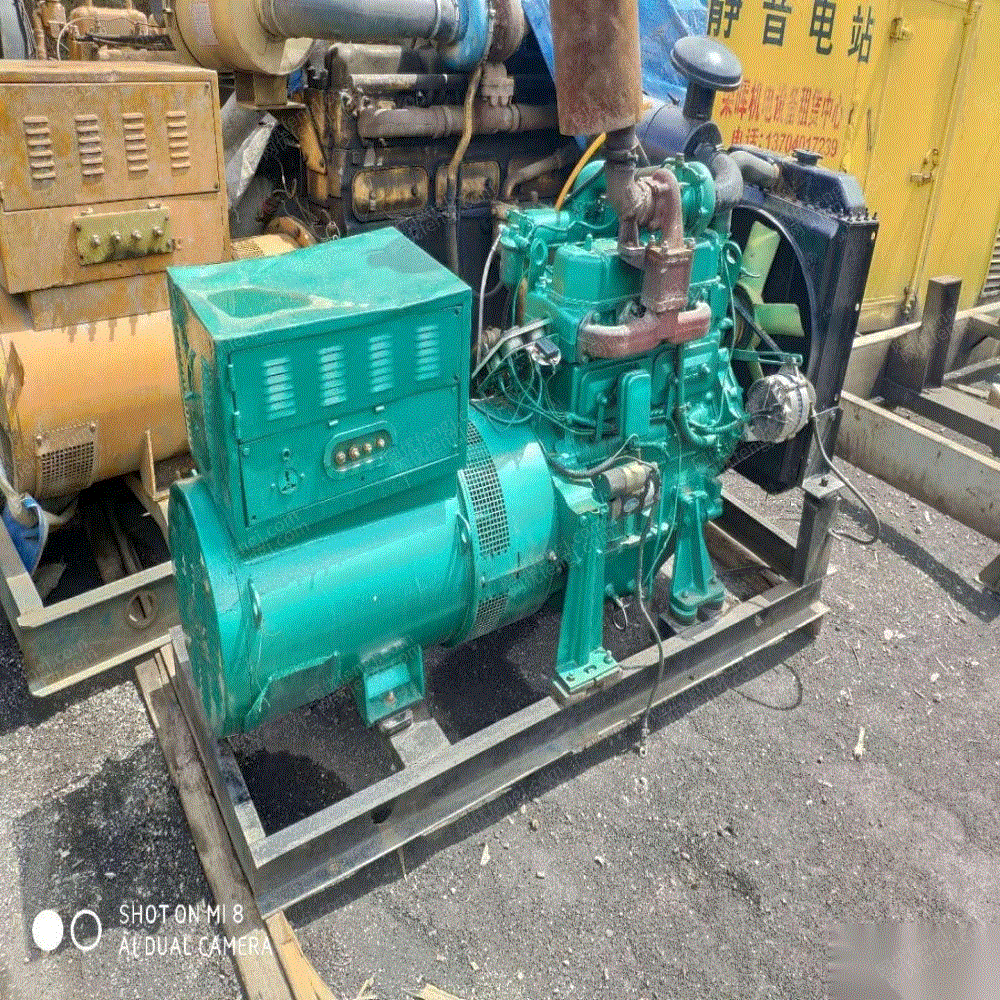 内蒙古通辽二手发电机低价转让，50kw-1000kw，功率齐全，发电良好