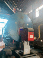 出售15吨二手燃气蒸汽锅炉  泰山集团2016年产在台位