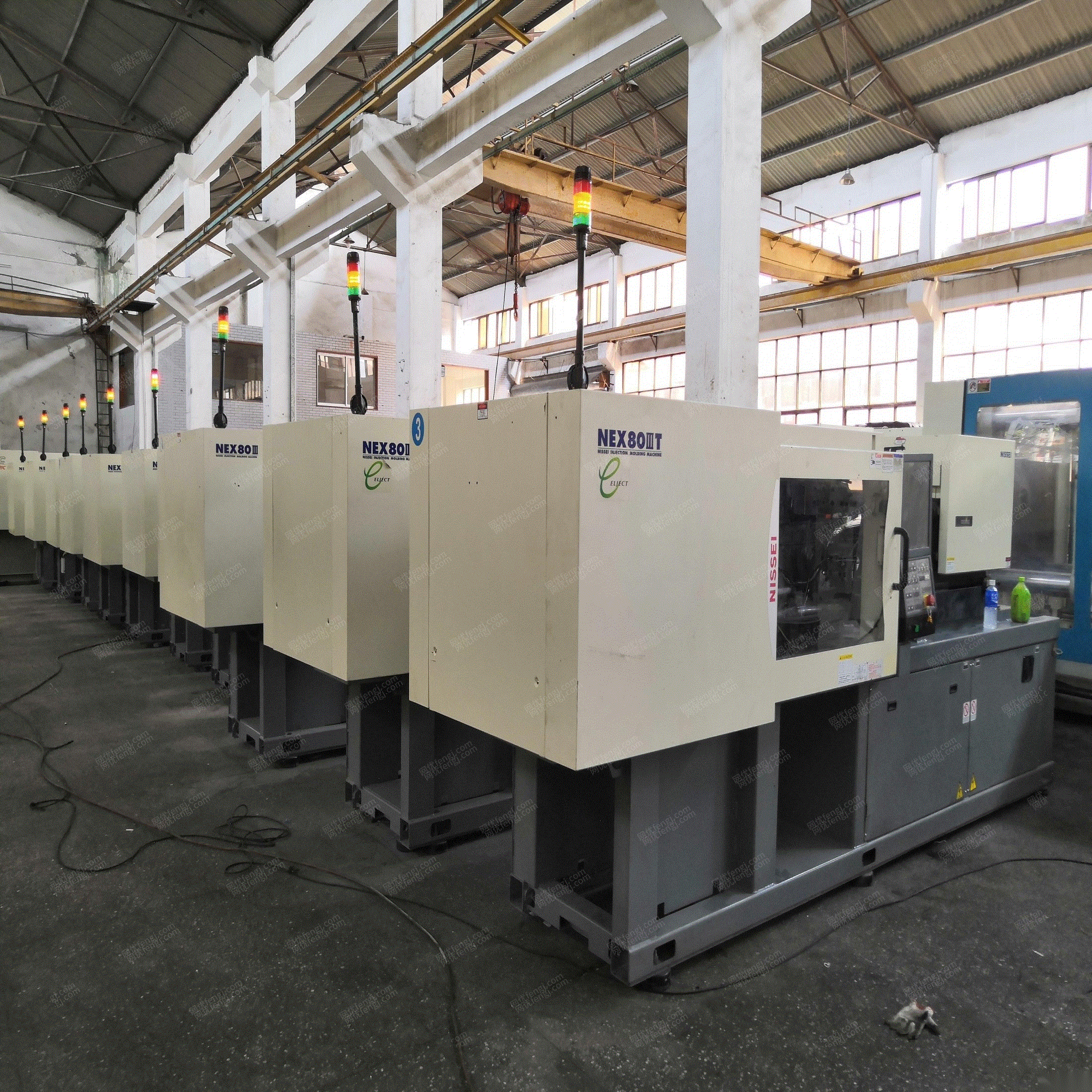 广东揭阳出售日精注塑机nex80全电动机16年500700射速