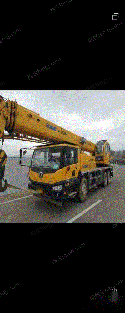 山东日照转让17年徐工25k-2先导国五吊车