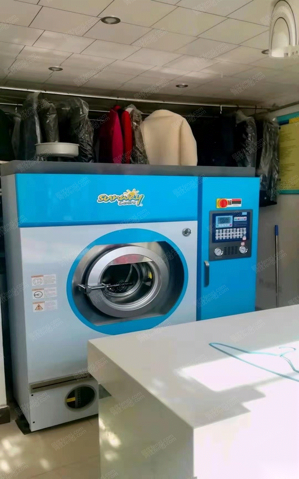 江苏南京干洗设备,干洗店机器转让 36000元