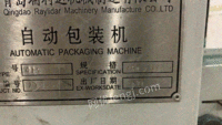 出售14年青岛瑞丽达枕式包装机带理料线，可直接接回旋，设备9成新价格优惠，可以随时来厂验机