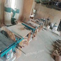 湖北武汉出售木工二手设备4台万能圆锯机，1台拉花线锯，1台单轴立铣床等