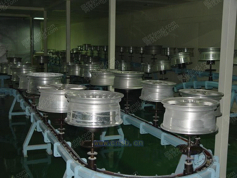 汽车铝轮毂涂装生产线