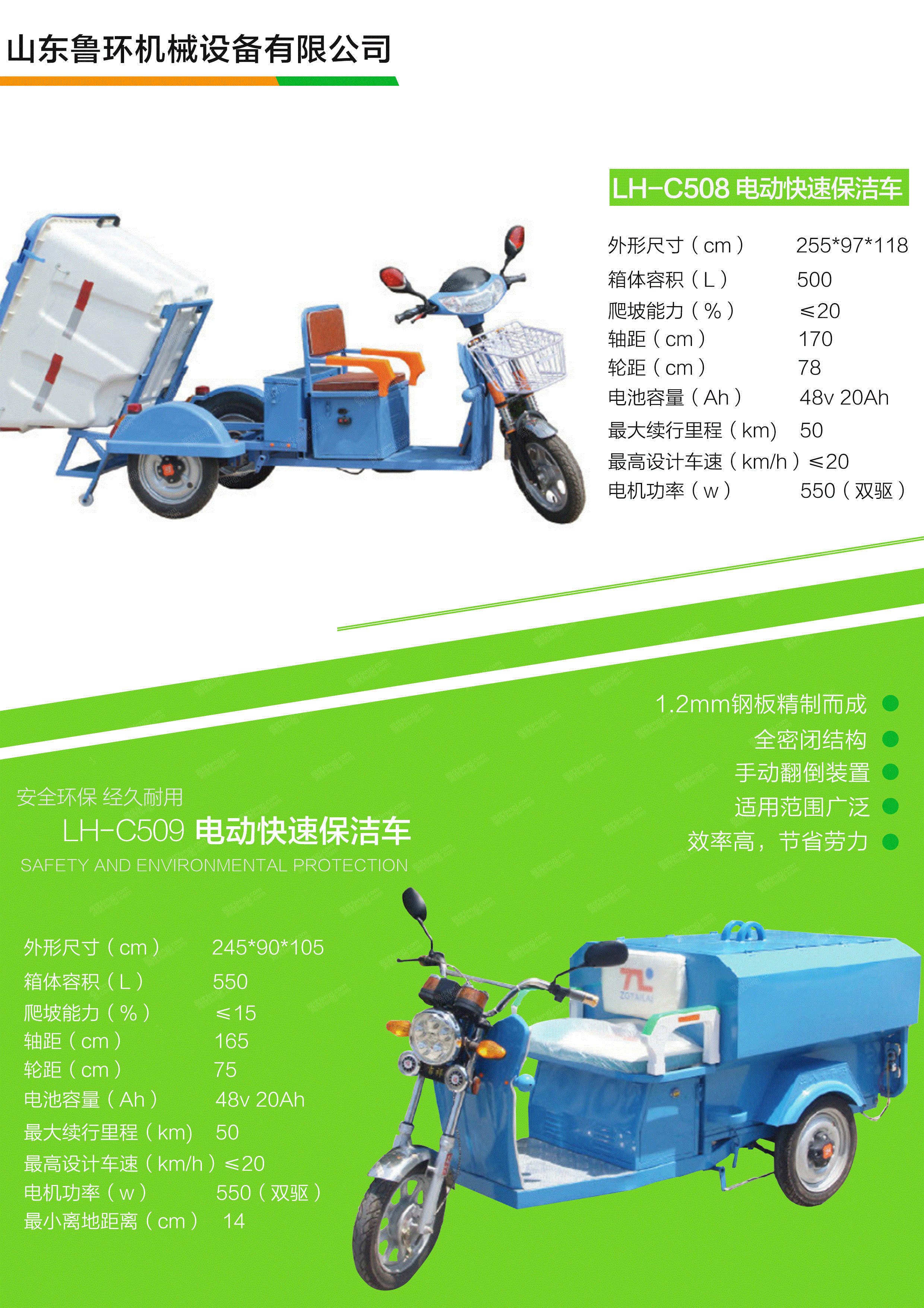 垃圾车设备出售