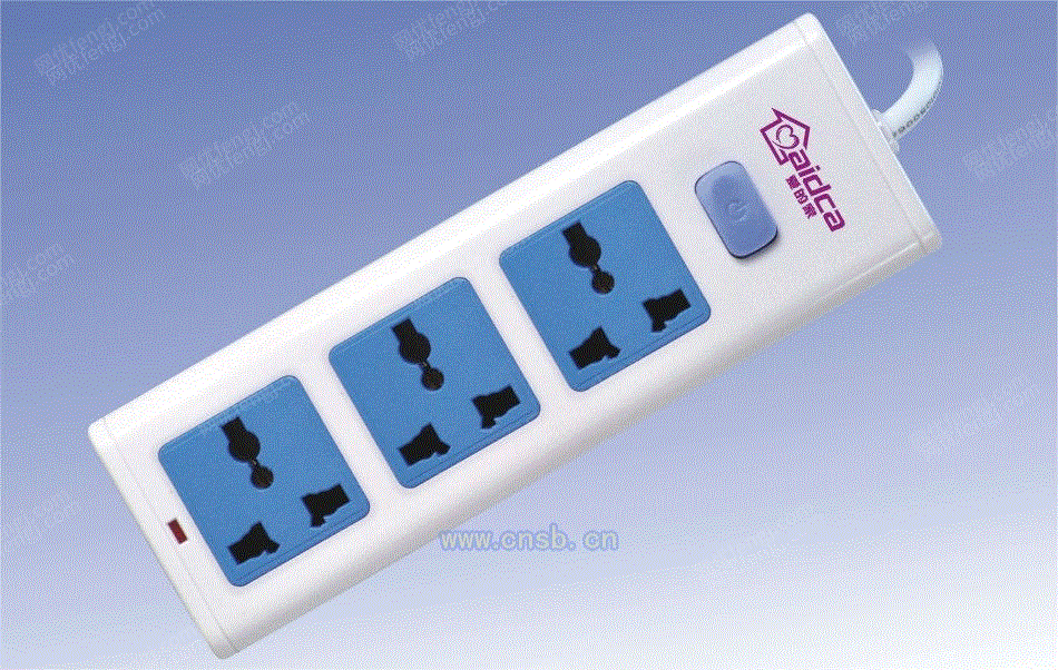 供应爱的家插座三极三位插座