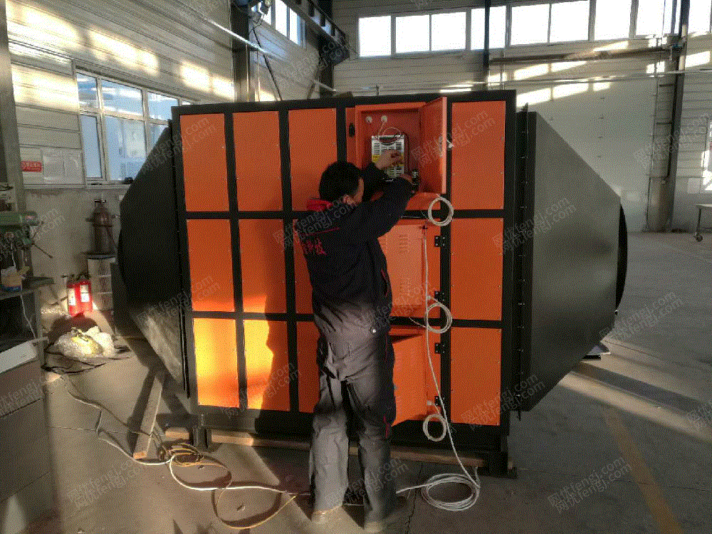 废气处理设备回收