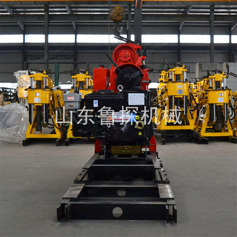 出售hz-130yy可移机的液压水井钻机 家用打井机