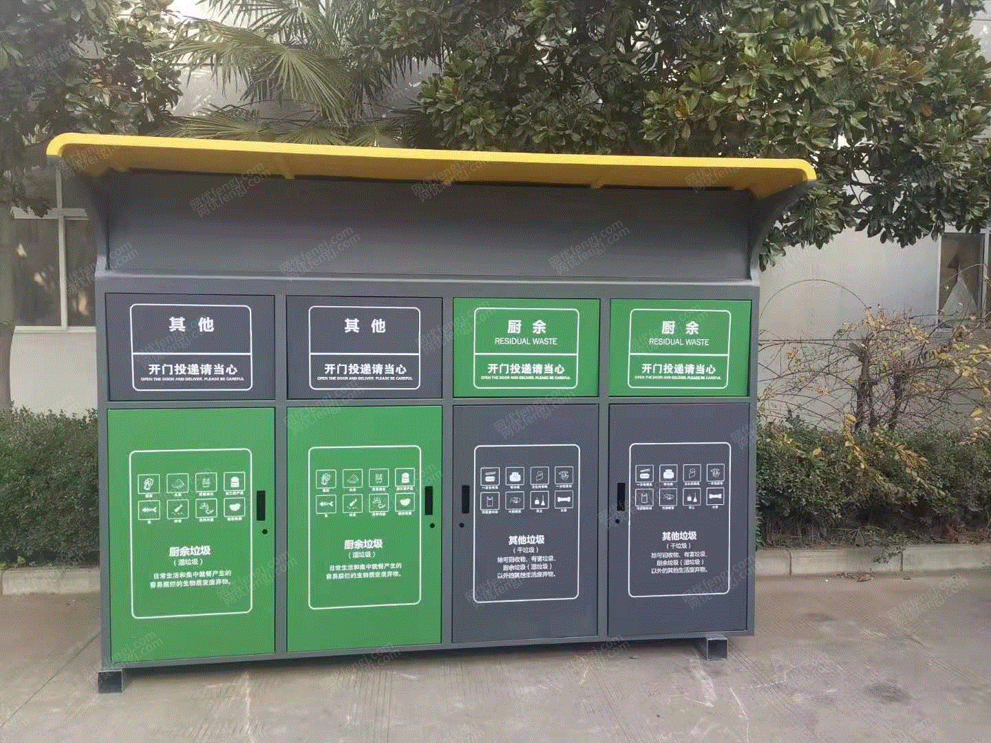 垃圾桶设备回收