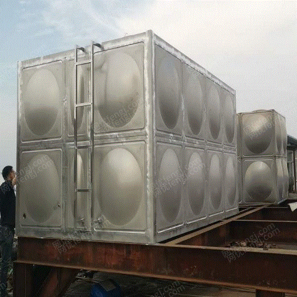 供应方形不锈钢模压水箱 二次供水水箱 生产设备出售