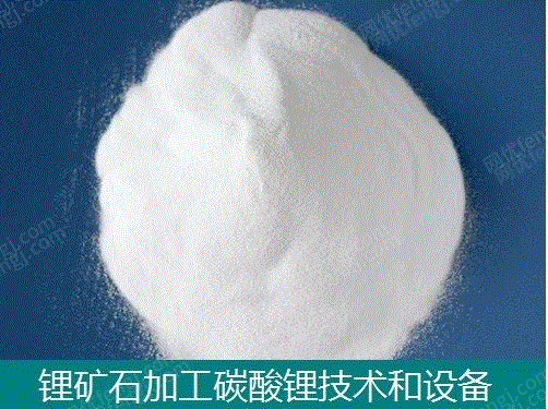 供应锂矿石生产碳酸锂技术和设备 其他化工机械出售