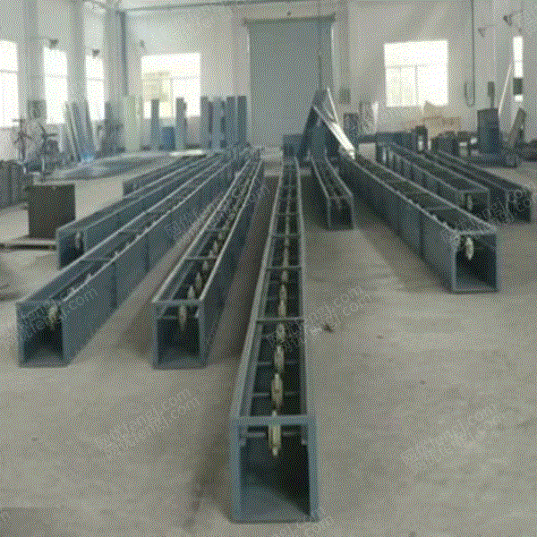 供应铸石刮板机 鸿成环保 圆环链刮板输送机 按图定制 输送设备出售