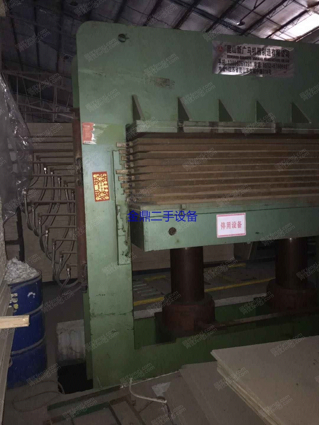 二手木工压机回收