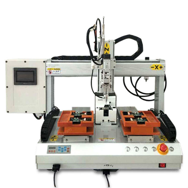 供应广州5331全自动拧螺丝机家电电器四轴平台